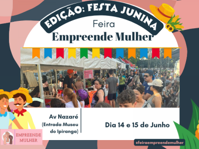 Feira Empreende Mulher no Ipiranga 