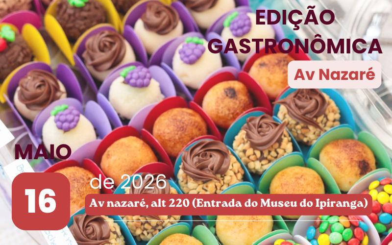 Edição gastronômica- Av nazaré