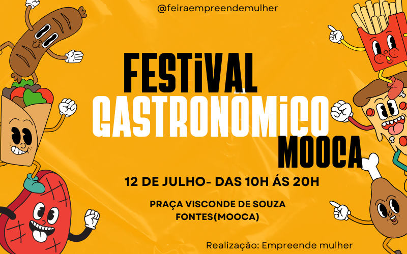 12 JULHO- FESTIVAL GASTRONOMICO MOOCA 